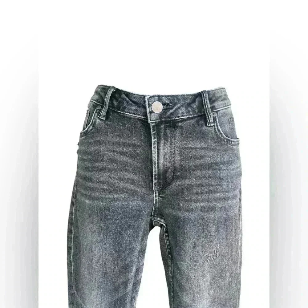 Dear John womens distressed black wash jeans 94% cotton preloved - Picture 2 of 9